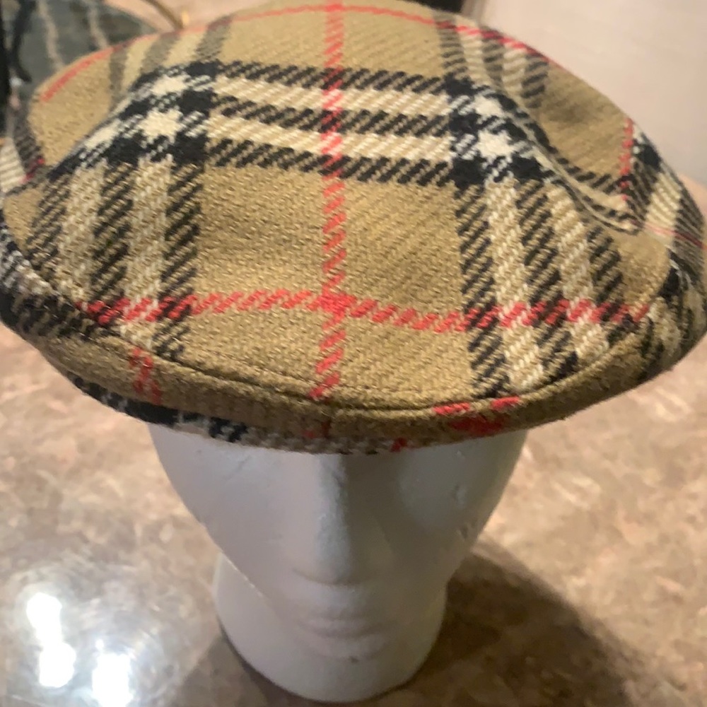 Burberry Nova Vtg newsboy wool cap- men’s